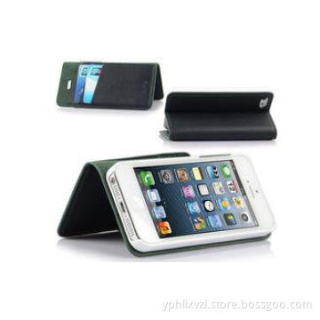 Detachable Wallet Leather Apple iPhone Case With Standing ,